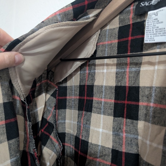 Sag Harbor Linen Blend Blazer / 14 - Picture 7 of 8